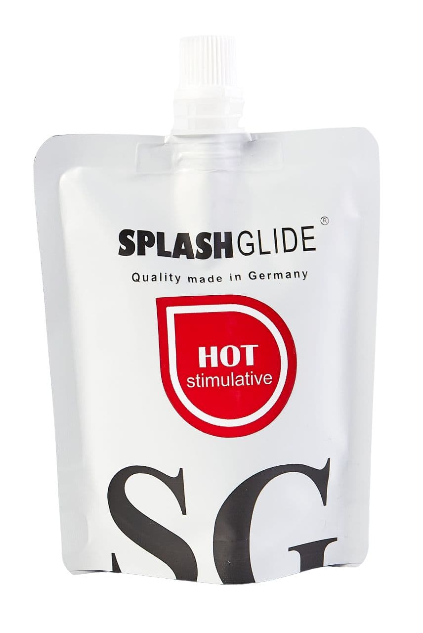 Возбуждающий лубрикант на водной основе Splashglide Hot Stimulative - 100 мл. — фото 3