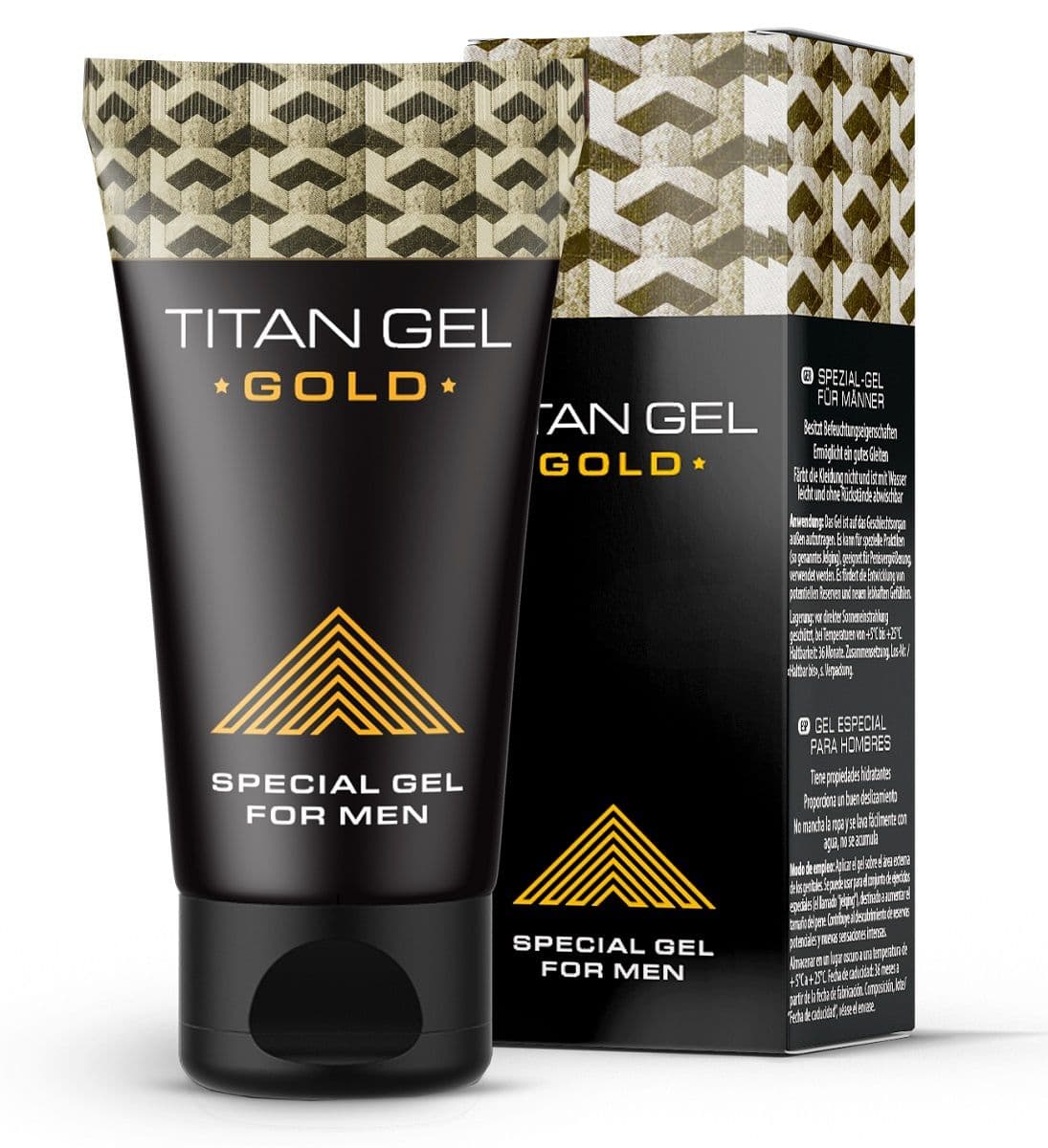 Гель для увеличения члена Titan Gel Gold Tantra - 50 мл. — фото 1