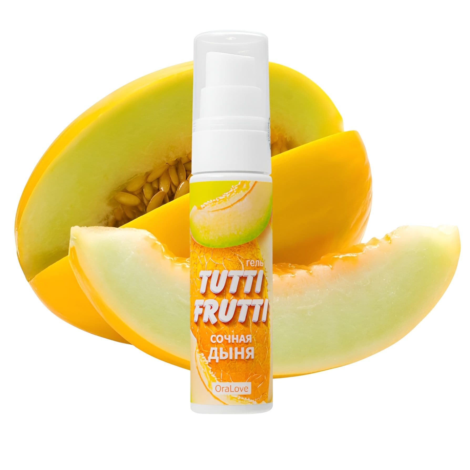 Гель-смазка Tutti-frutti со вкусом сочной дыни - 30 гр. — фото 10