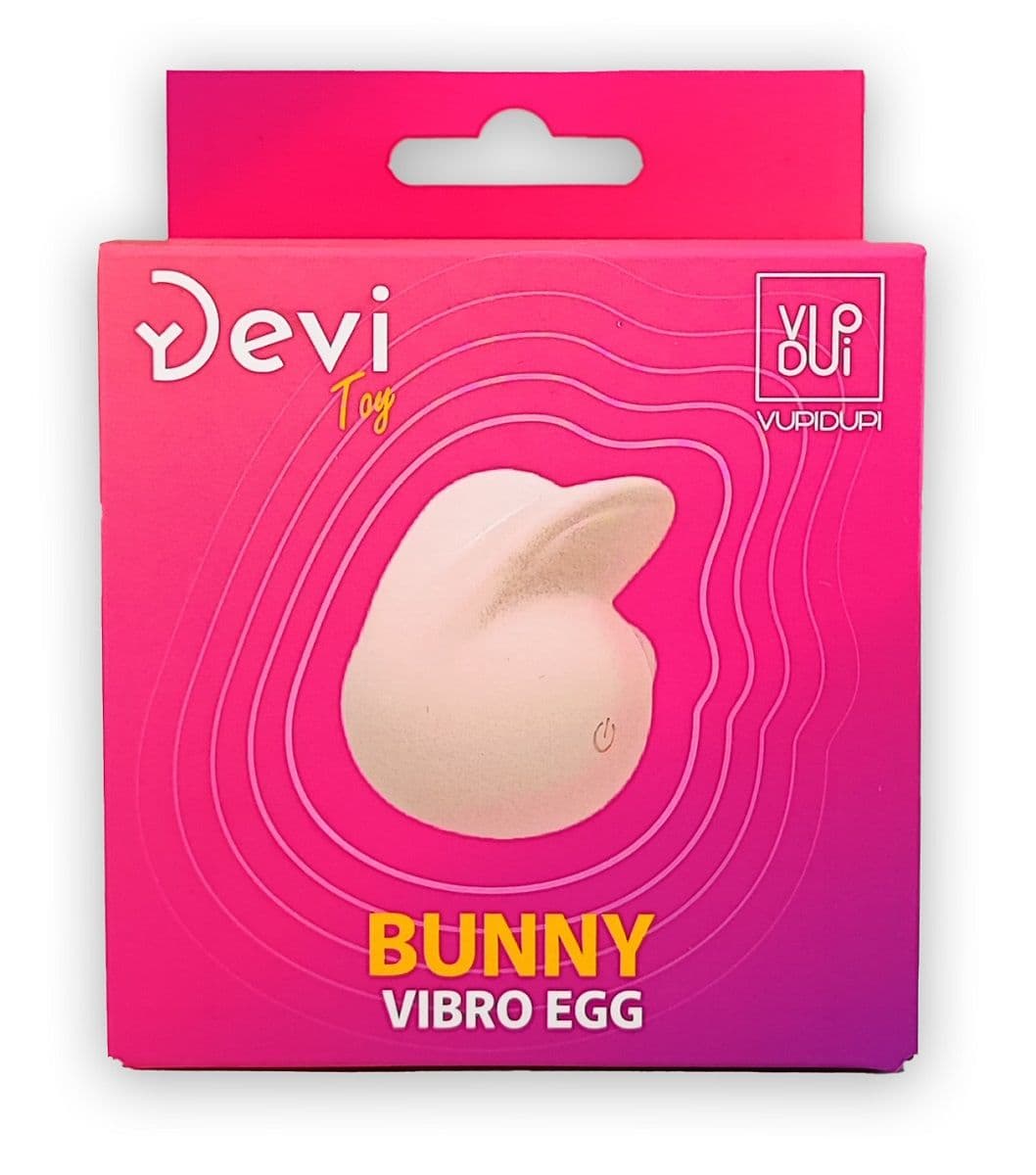 Розовое яичко-зайчик Bunny Vibro Egg — фото 2