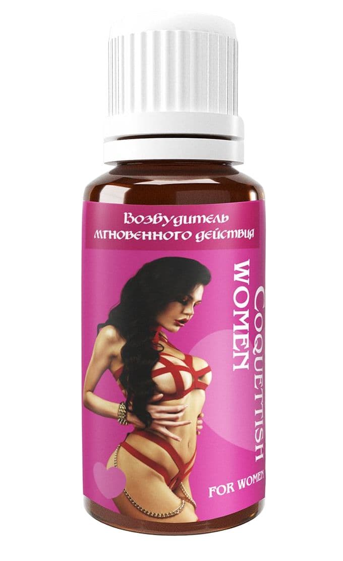 Возбудитель мгновенного действия Coquettish Women - 30 мл. — фото 1